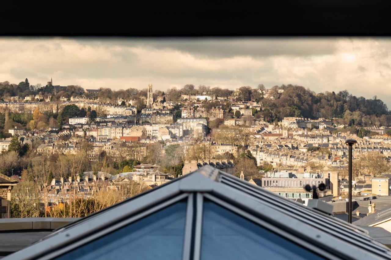 Leighton House - Boutique Guesthouse 바스 외부 사진 View of Bath from the Bath and Wells Cathedral